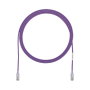 CABLE DE PARCHEO TX6, UTP CAT6, DIÁMETRO REDUCIDO (28AWG), COLOR VIOLETA, 7FT-Cableado de Cobre-PANDUIT-Bsai Seguridad & Controles
