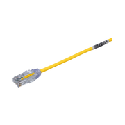 CABLE DE PARCHEO TX6, UTP CAT6, DIÁMETRO REDUCIDO (28AWG), COLOR AMARILLO, 20FT-Cableado de Cobre-PANDUIT-UTP28SP20YL-Bsai Seguridad & Controles