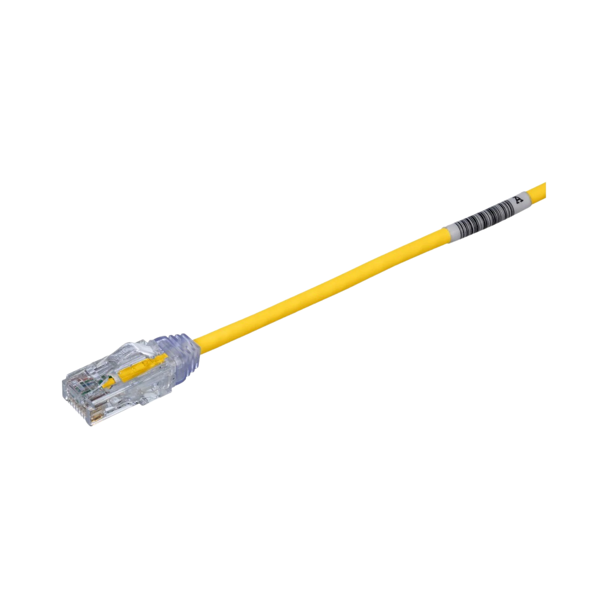 CABLE DE PARCHEO TX6, UTP CAT6, DIÁMETRO REDUCIDO (28AWG), COLOR AMARILLO, 20FT-Cableado de Cobre-PANDUIT-UTP28SP20YL-Bsai Seguridad & Controles