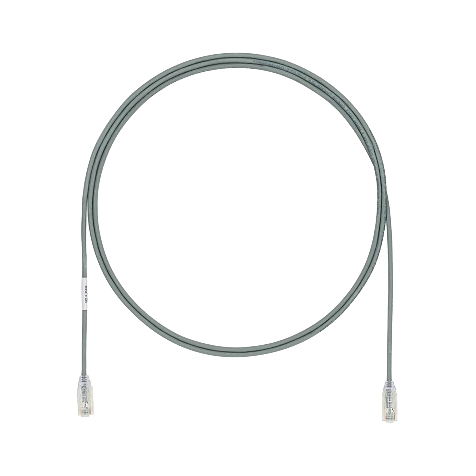 CABLE DE PARCHEO TX6, UTP CAT6, DIÁMETRO REDUCIDO (28AWG), COLOR GRIS, 3FT-Cableado de Cobre-PANDUIT-UTP28SP3GY-Bsai Seguridad & Controles