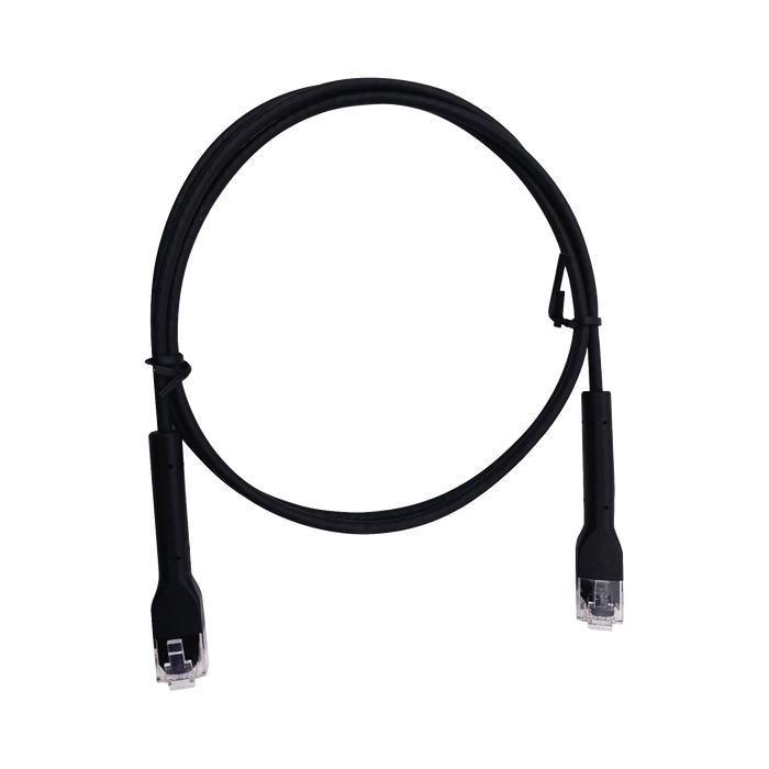 CABLE DE PARCHEO ULTRA SLIM CON BOTA FLEXIBLE UTP CAT6 - 1.5 M NEGRO DIÁMETRO REDUCIDO-Cableado de Cobre-LINKEDPRO BY EPCOM-LP-PSLIM-1.5BK-Bsai Seguridad & Controles