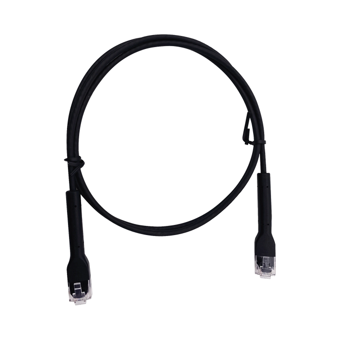 CABLE DE PARCHEO ULTRA SLIM CON BOTA FLEXIBLE UTP CAT6 - 10 M NEGRO DIÁMETRO REDUCIDO-Cableado de Cobre-LINKEDPRO BY EPCOM-LP-PSLIM-10BK-Bsai Seguridad & Controles