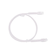 CABLE DE PARCHEO ULTRA SLIM CON BOTA FLEXIBLE UTP CAT6A - 0.30 CM BLANCO DIÁMETRO REDUCIDO-Cableado de Cobre-LINKEDPRO BY EPCOM-LPPSLIMA030WH-Bsai Seguridad & Controles