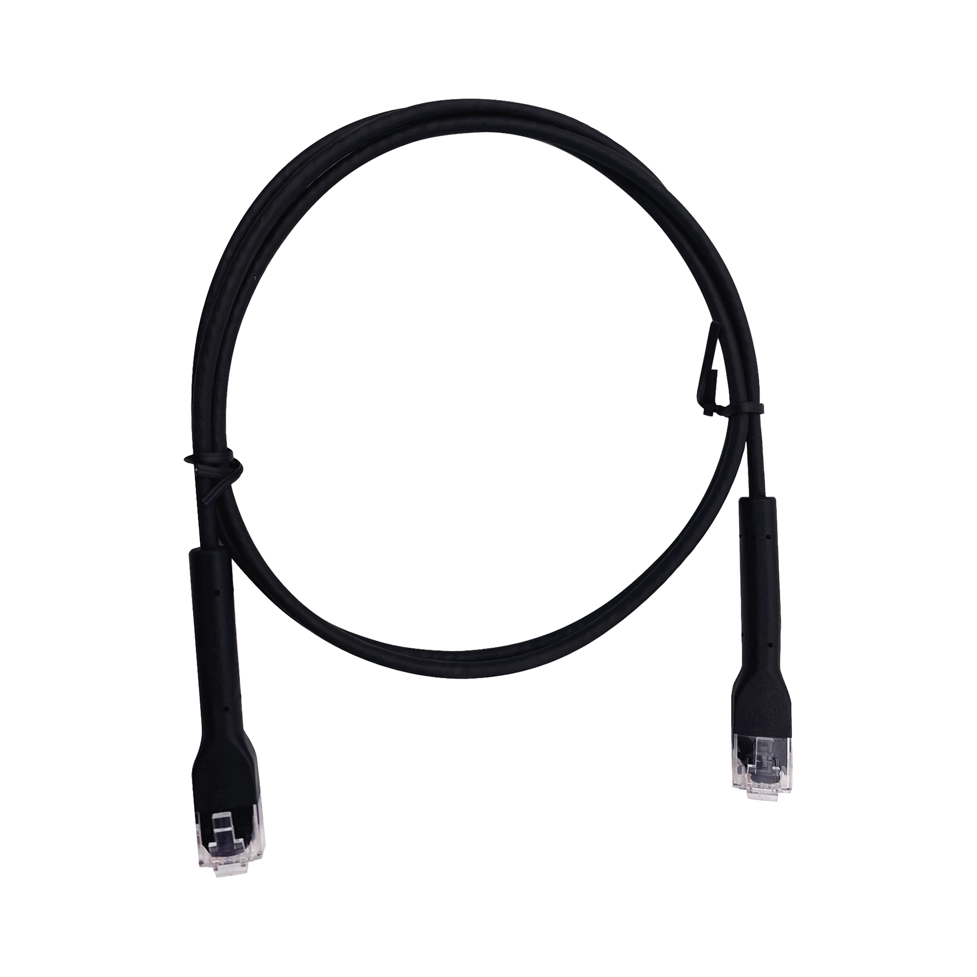 CABLE DE PARCHEO ULTRA SLIM CON RJ45 FLEXIBLE UTP CAT6 - 1 M NEGRO DIÁMETRO REDUCIDO-Cableado de Cobre-LINKEDPRO BY EPCOM-Bsai Seguridad & Controles