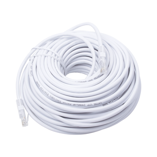 CABLE DE PARCHEO UTP CAT5E - 30 METROS - BLANCO-Patch Cords-LINKEDPRO BY EPCOM-LP-UT3-3000-WH-Bsai Seguridad & Controles