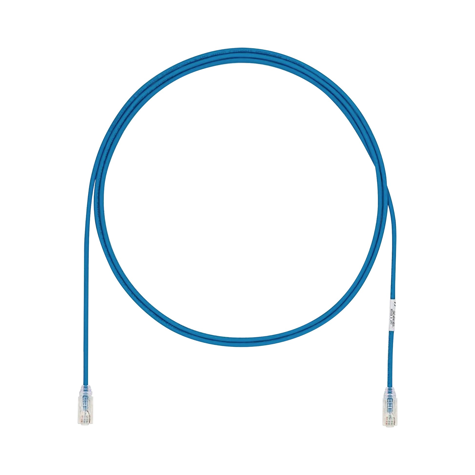 CABLE DE PARCHEO UTP CAT6A, CM/LSZH, DIÁMETRO REDUCIDO (28AWG), COLOR AZUL, 8FT-Cableado de Cobre-PANDUIT-Bsai Seguridad & Controles