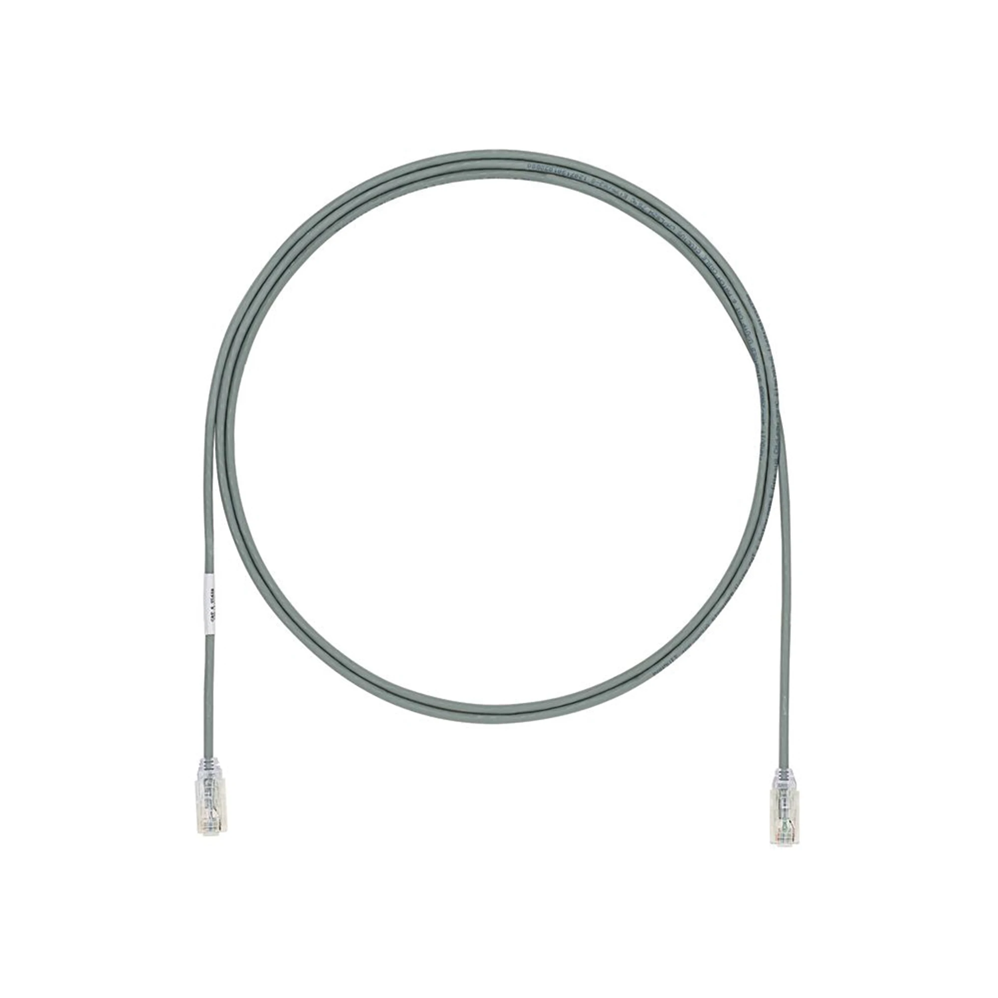 CABLE DE PARCHEO UTP CAT6A, CM/LSZH, DIÁMETRO REDUCIDO (28AWG), COLOR GRIS, 3FT-Cableado de Cobre-PANDUIT-Bsai Seguridad & Controles