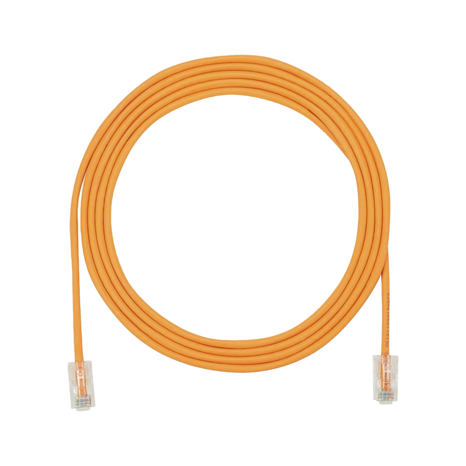 CABLE DE PARCHEO UTP CAT6A, CM/LSZH, DIÁMETRO REDUCIDO (28AWG), COLOR NARANJA, 5FT-Cableado de Cobre-PANDUIT-UTP28X5OR-Bsai Seguridad & Controles
