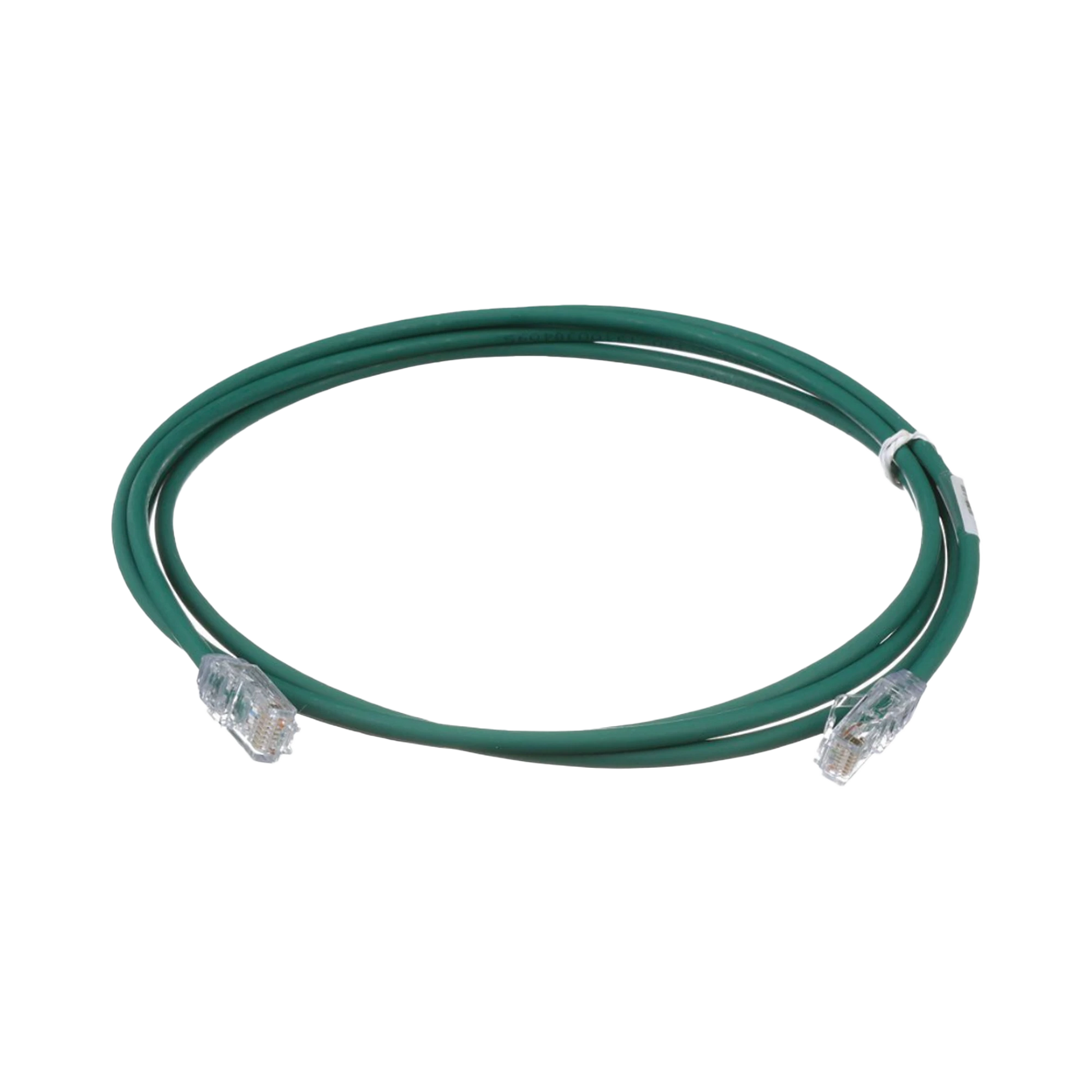 CABLE DE PARCHEO UTP CAT6A, CM/LSZH, DIÁMETRO REDUCIDO (28AWG), COLOR VERDE, 7FT-Cableado de Cobre-PANDUIT-Bsai Seguridad & Controles