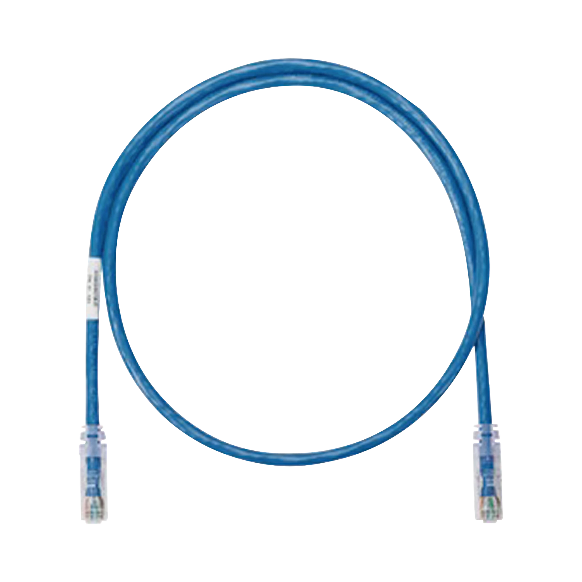 CABLE DE PARCHEO UTP CATEGORÍA 6, CON PLUG MODULAR EN CADA EXTREMO - 1 FT (30.48 CM) - AZUL-Patch Cords-PANDUIT-Bsai Seguridad & Controles