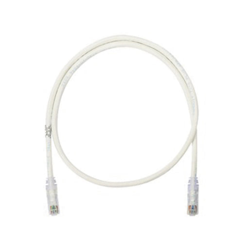 CABLE DE PARCHEO UTP CATEGORÍA 6, CON PLUG MODULAR EN CADA EXTREMO - 1 FT (30.48 CM) - BLANCO-Patch Cords-PANDUIT-NK6PC1Y-Bsai Seguridad & Controles