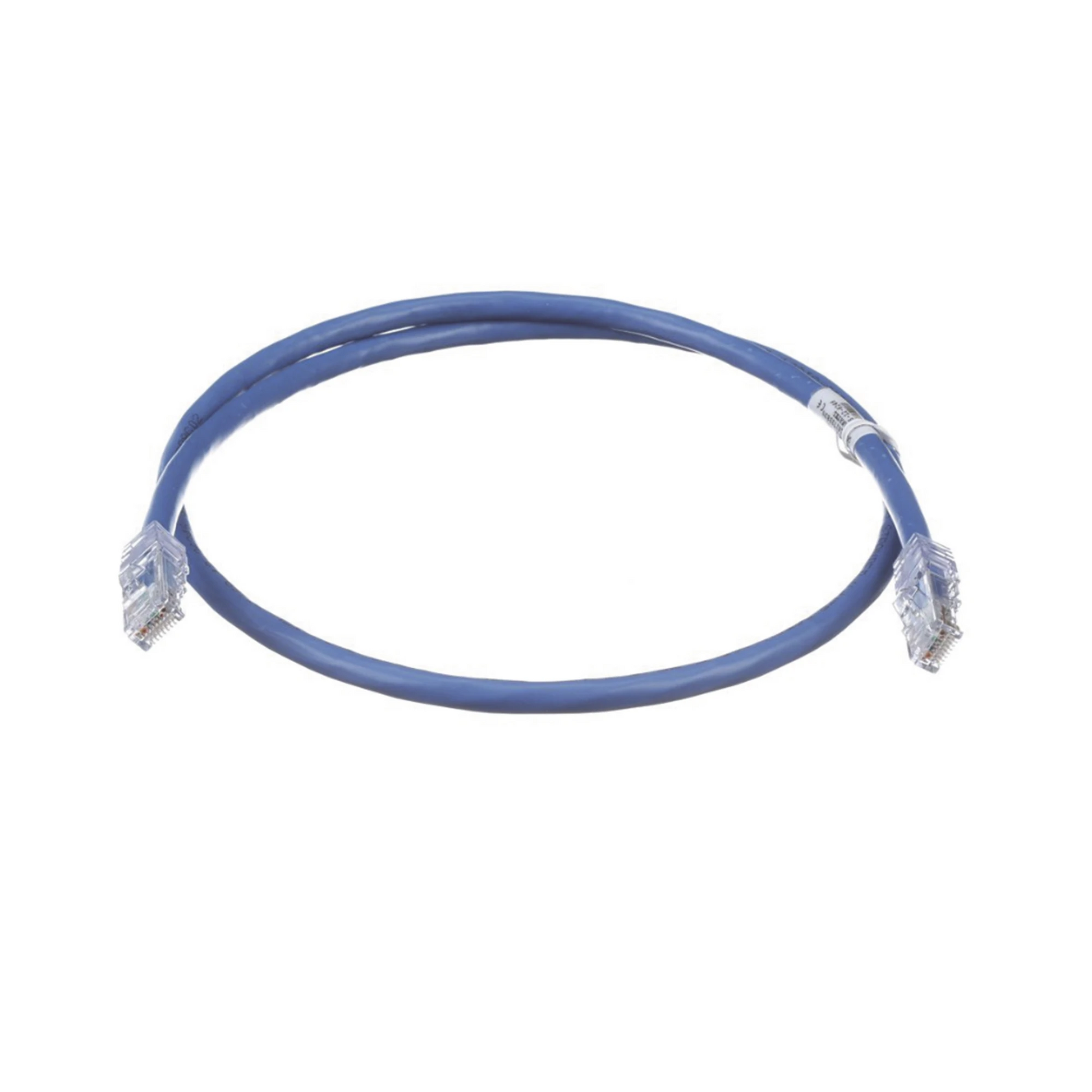 CABLE DE PARCHEO UTP, CAT6A, 24 AWG, CM, COLOR AZUL, 1FT-Cableado-PANDUIT-Bsai Seguridad & Controles