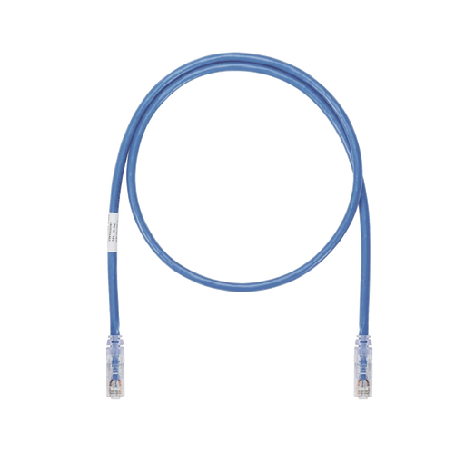 CABLE DE PARCHEO UTP, CAT6A, 24 AWG, CM, COLOR AZUL, 3 M.-Cableado de Cobre-PANDUIT-Bsai Seguridad & Controles