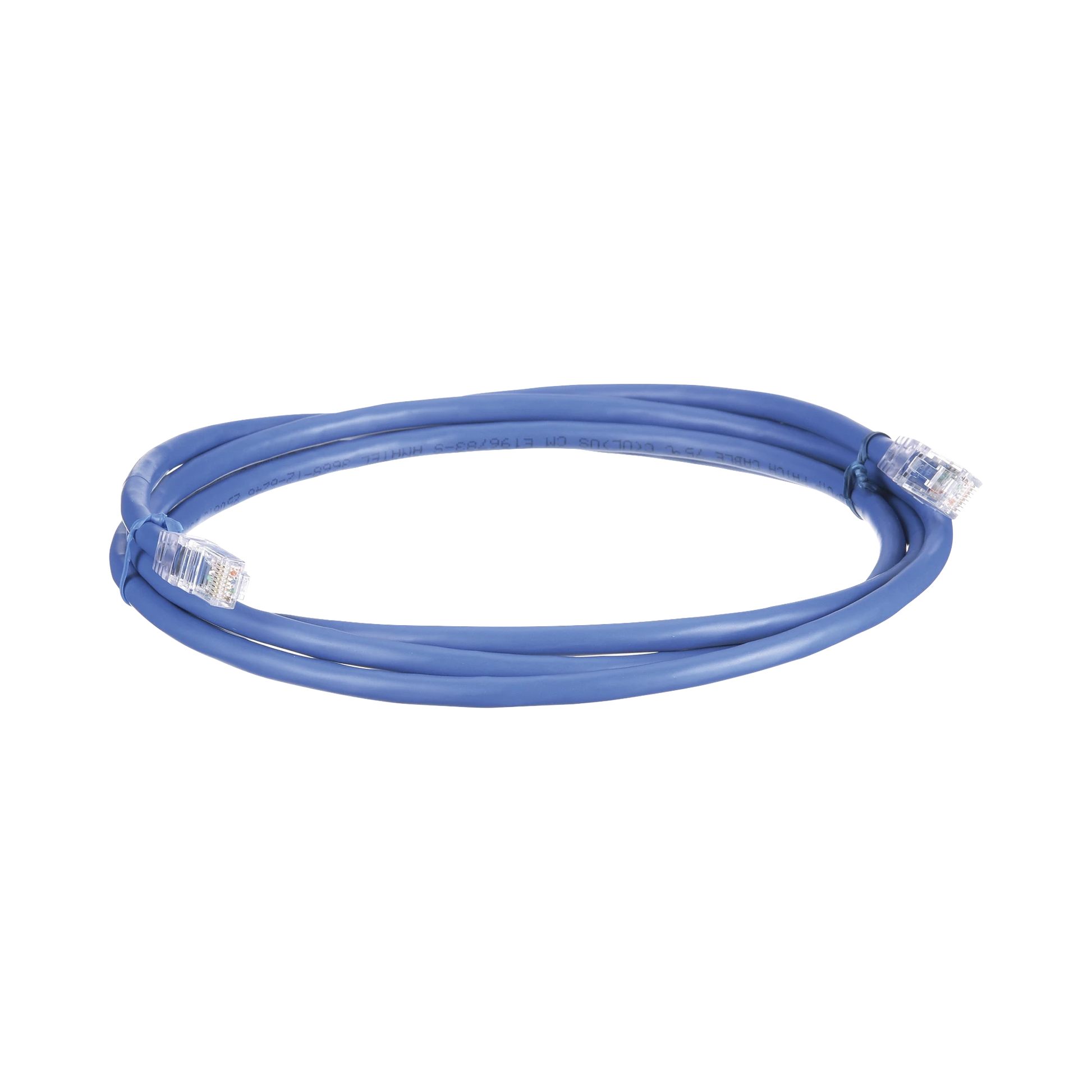 CABLE DE PARCHEO UTP, CAT6A, 24 AWG, CM, COLOR AZUL, 7FT-Patch Cords-PANDUIT-Bsai Seguridad & Controles