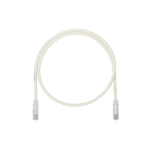 CABLE DE PARCHEO UTP, CAT6A, 24 AWG, CM, COLOR BLANCO, 17FT-Cableado-PANDUIT-Bsai Seguridad & Controles