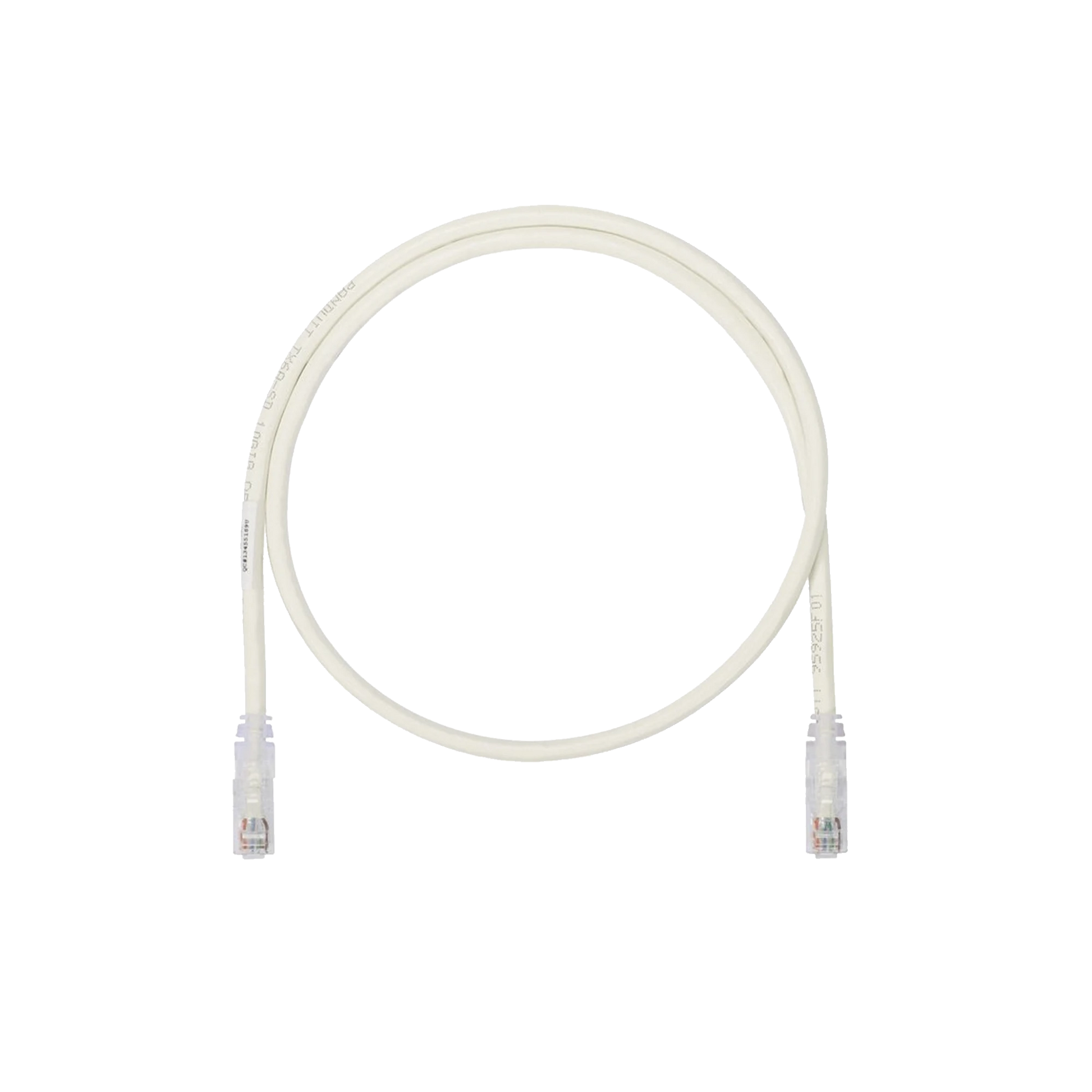 CABLE DE PARCHEO UTP, CAT6A, 24 AWG, CM, COLOR BLANCO, 9FT-Patch Cords-PANDUIT-Bsai Seguridad & Controles