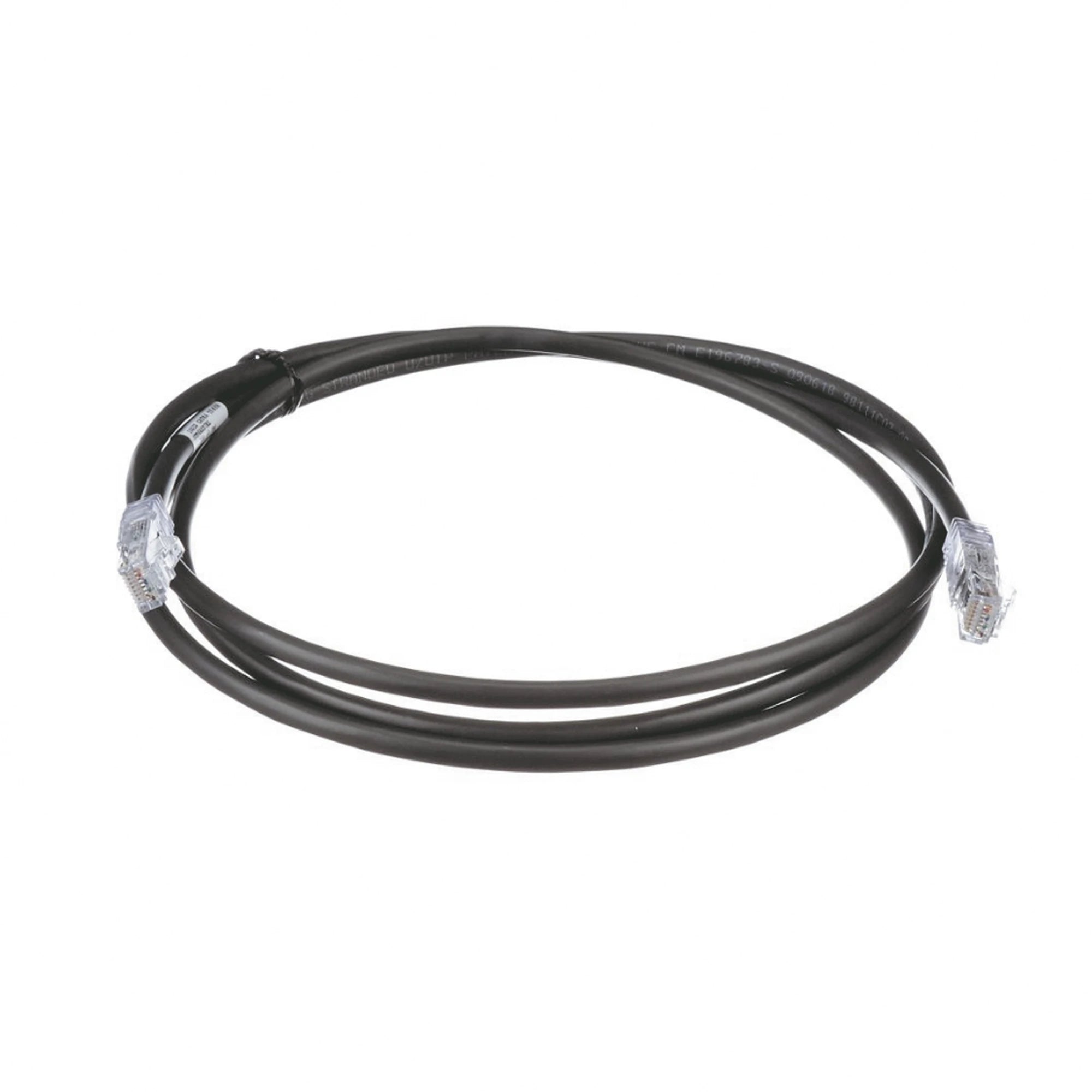 CABLE DE PARCHEO UTP, CAT6A, 24 AWG, CM, COLOR NEGRO, 7FT-Patch Cords-PANDUIT-Bsai Seguridad & Controles