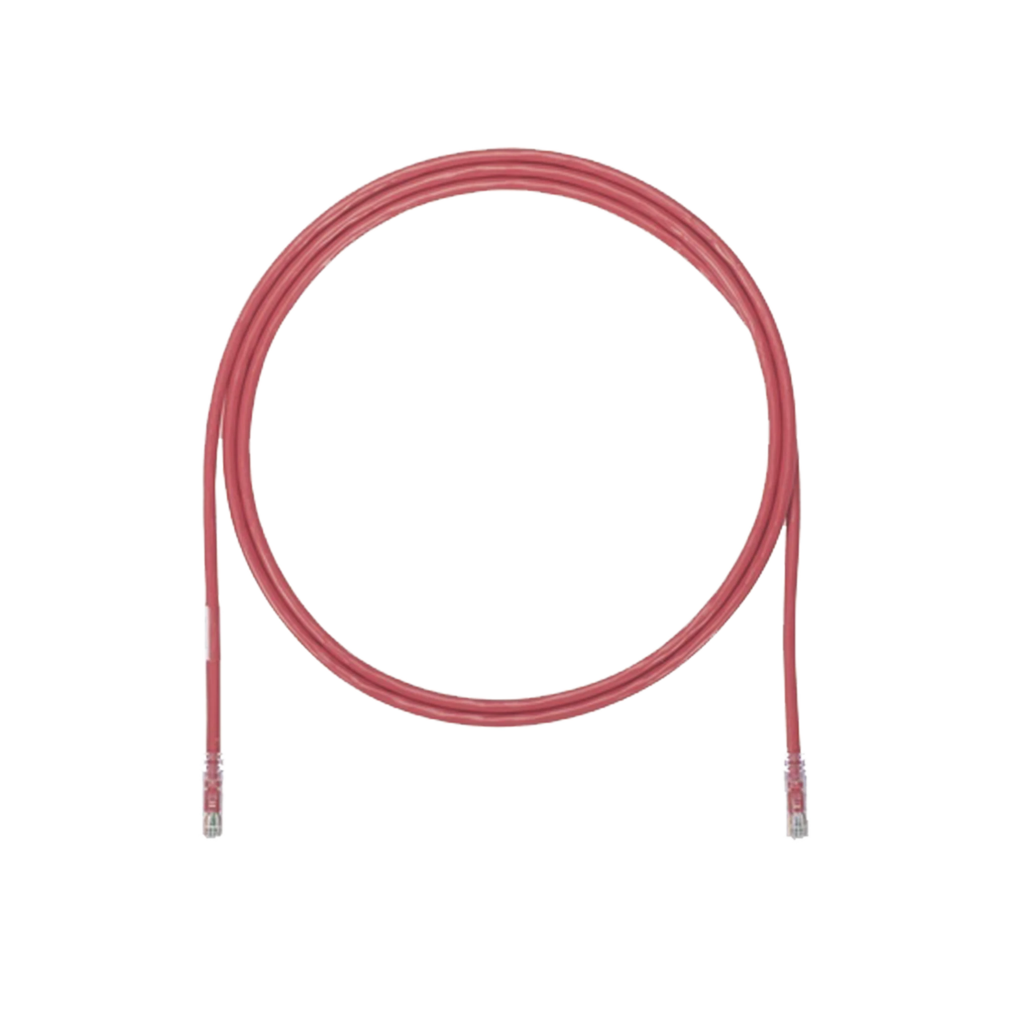 CABLE DE PARCHEO UTP, CAT6A, 24 AWG, CM, COLOR ROJO, 17FT-Cableado-PANDUIT-Bsai Seguridad & Controles