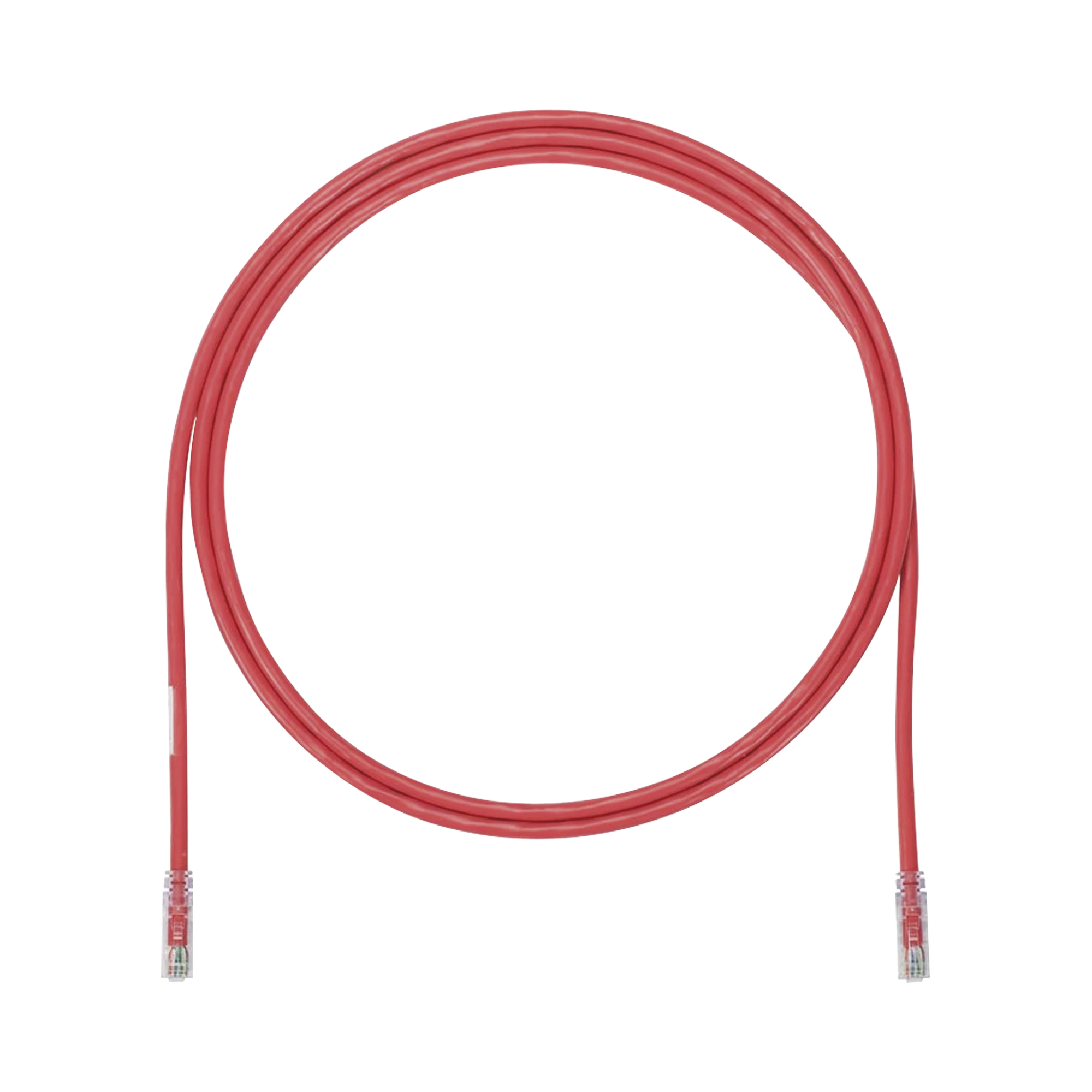 CABLE DE PARCHEO UTP, CAT6A, 24 AWG, CM, COLOR ROJO, 5FT-Patch Cords-PANDUIT-Bsai Seguridad & Controles