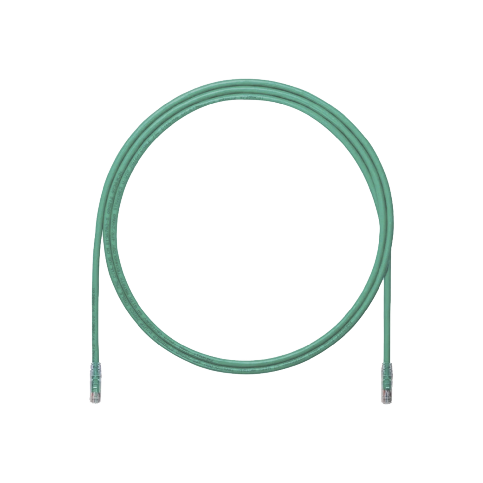 CABLE DE PARCHEO UTP, CAT6A, 24 AWG, CM, COLOR VERDE, 15FT-Cableado-PANDUIT-Bsai Seguridad & Controles