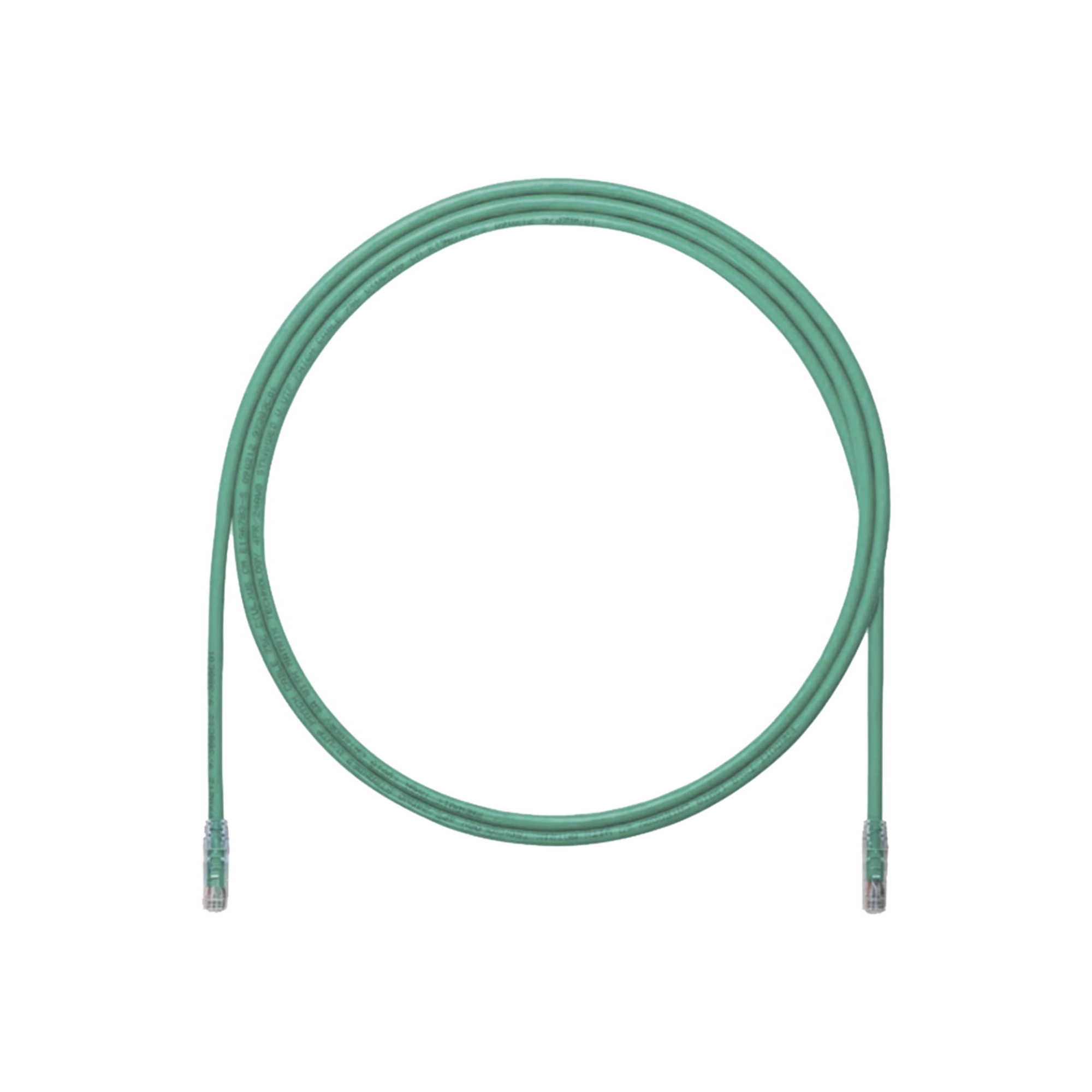 CABLE DE PARCHEO UTP, CAT6A, 24 AWG, CM, COLOR VERDE, 15FT-Cableado-PANDUIT-Bsai Seguridad & Controles
