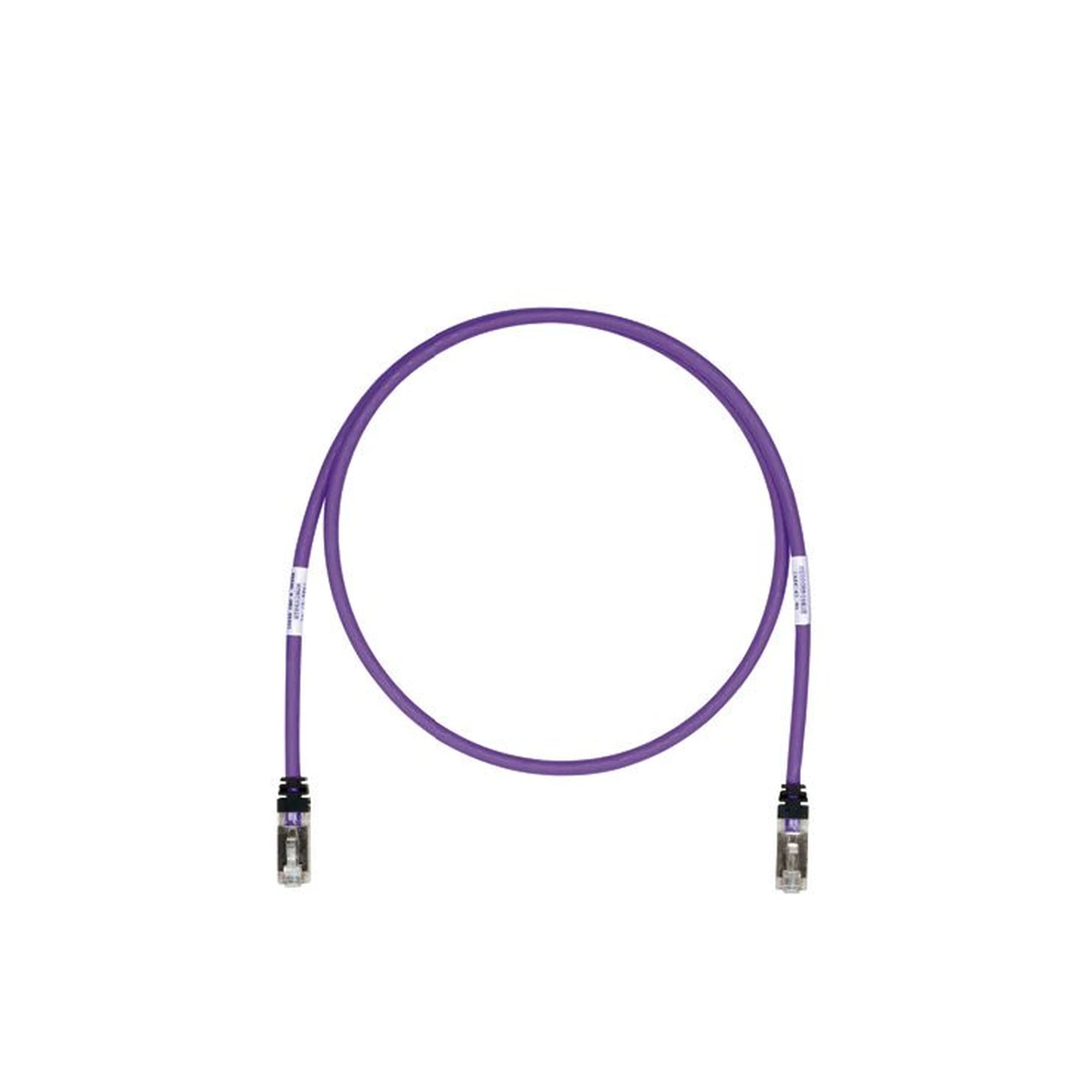 CABLE DE PARCHEO UTP, CAT6A, 24 AWG, CM, COLOR VIOLETA, 10FT-Cableado-PANDUIT-Bsai Seguridad & Controles