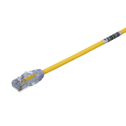 CABLE DE PARCHEO UTP, CAT6A, DIÁMETRO REDUCIDO (28 AWG), CM/LSZH, COLOR AMARILLO, 8IN (20.3CM)-Cableado de Cobre-PANDUIT-Bsai Seguridad & Controles