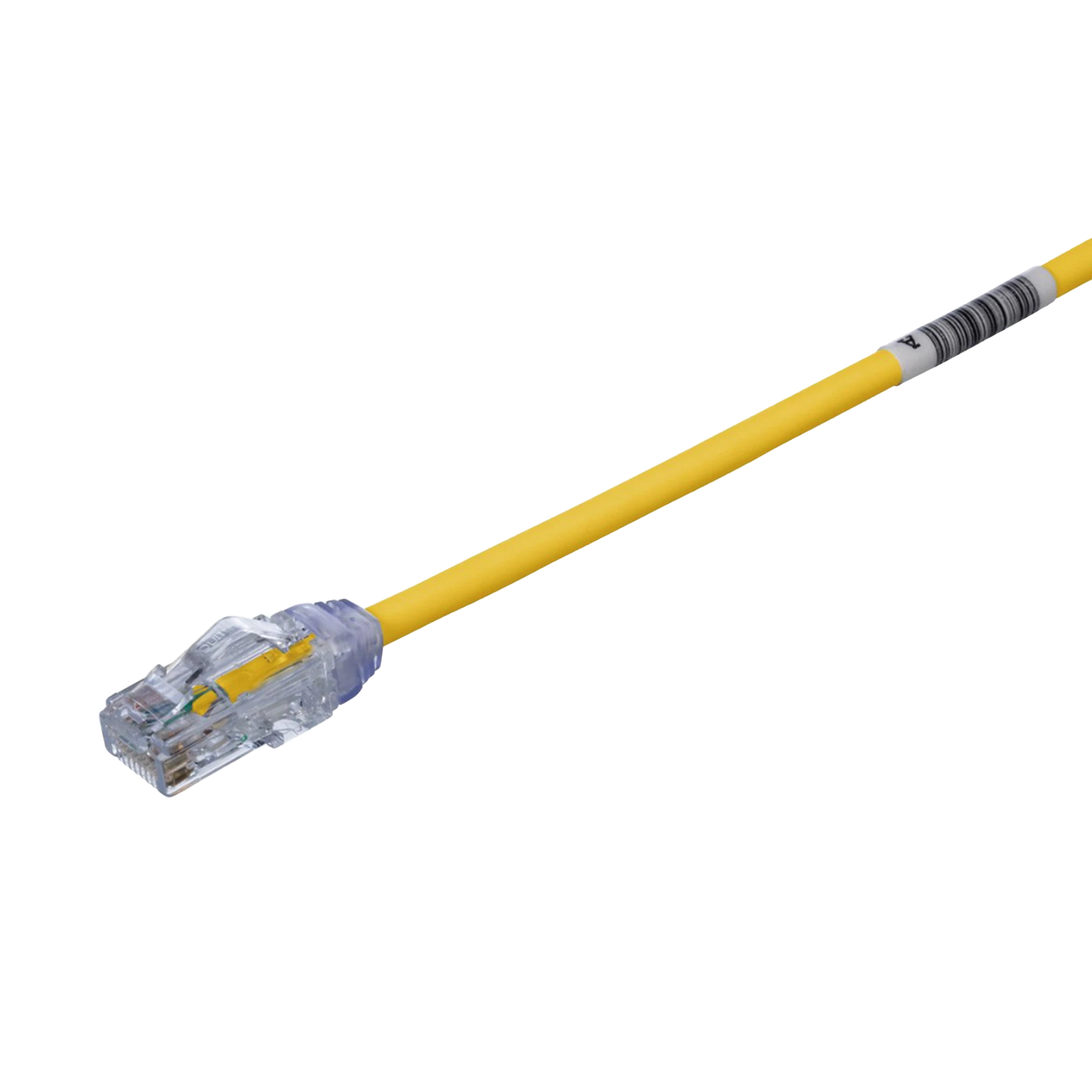 CABLE DE PARCHEO UTP, CAT6A, DIÁMETRO REDUCIDO (28 AWG), CM/LSZH, COLOR AMARILLO, 8IN (20.3CM)-Cableado de Cobre-PANDUIT-Bsai Seguridad & Controles