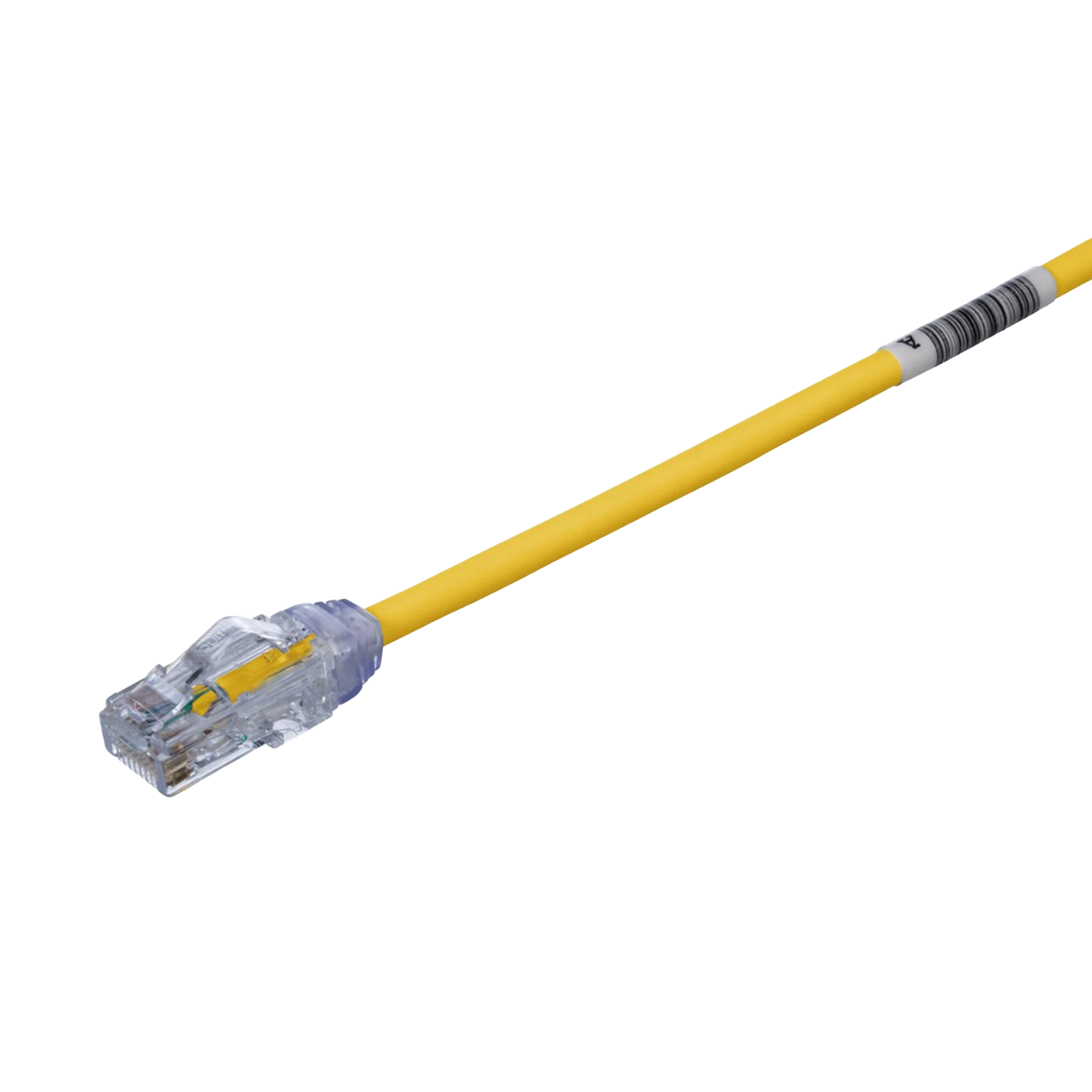 CABLE DE PARCHEO UTP, CAT6A, DIÁMETRO REDUCIDO (28 AWG), CM/LSZH, COLOR AMARILLO, 8IN (20.3CM)-Cableado de Cobre-PANDUIT-Bsai Seguridad & Controles