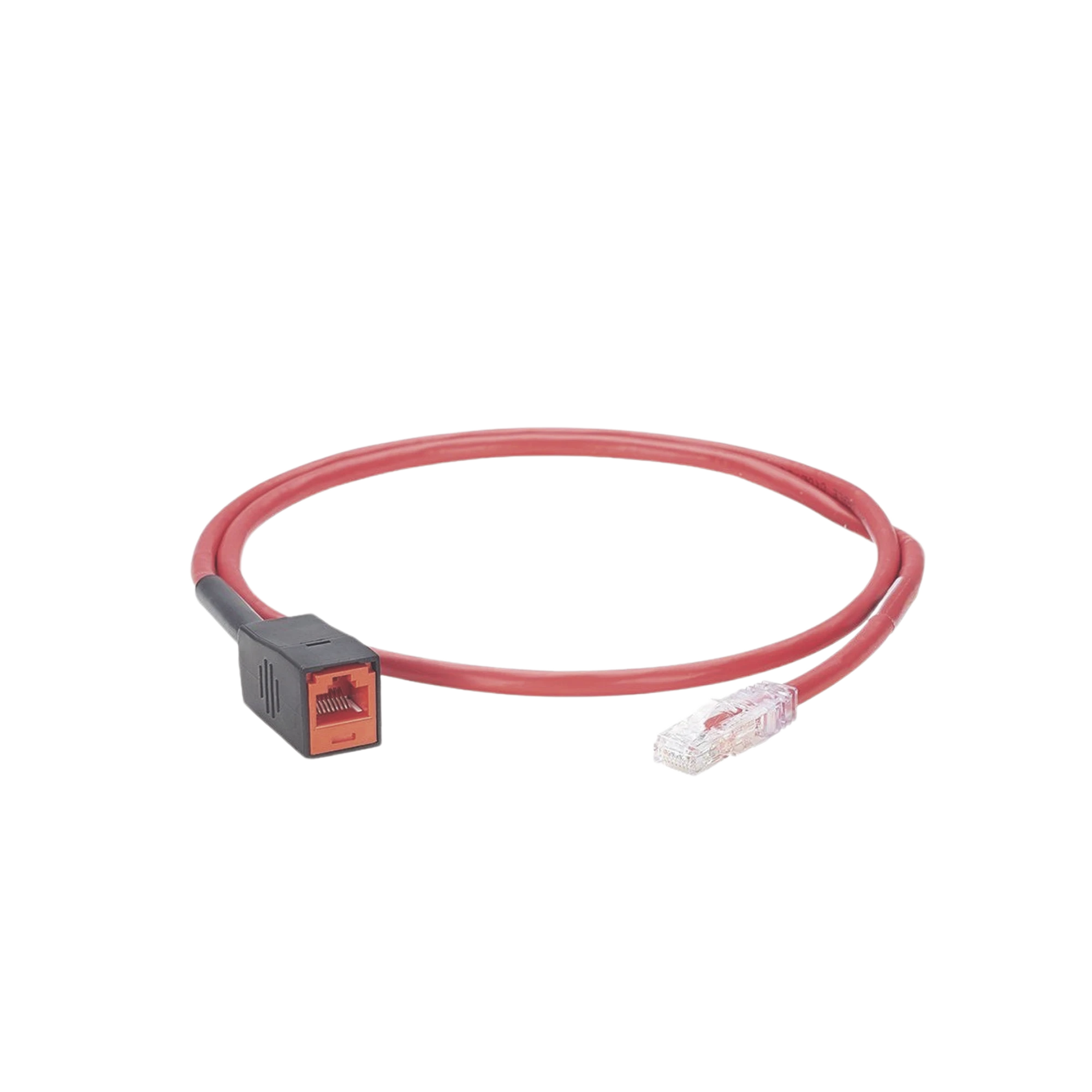 CABLE DE PRUEBA PARA PLUGS RJ45 DE TERMINACIÓN EN CAMPO (MPTL), CAT6A, UTP, 1 METRO, COLOR ROJO-Cableado de Cobre-PANDUIT-Bsai Seguridad & Controles