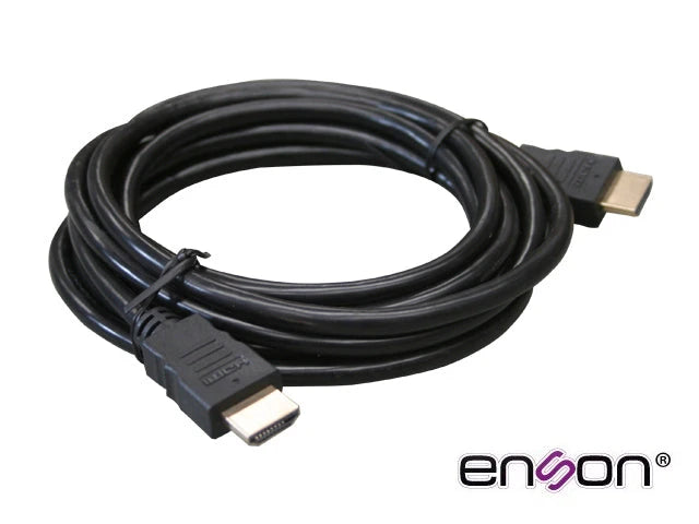 CABLE DE VIDEO HDMI ENSON ENS-HDMICB3M 3MT MACHO-MACHO VERSION 1.2 RECOMENDADO PARA SISTEMAS DE VIDEO VIGILANCIA-Cableado-ENSON-Bsai Seguridad & Controles