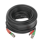 CABLE COAXIAL ( BNC RG59 ) + ALIMENTACIÓN / SIAMÉS / 20 METROS / 100 % COBRE / PARA CÁMARAS 4K / USO INTERIOR Y EXTERIOR-Cableado-EPCOM POWERLINE-Bsai Seguridad & Controles