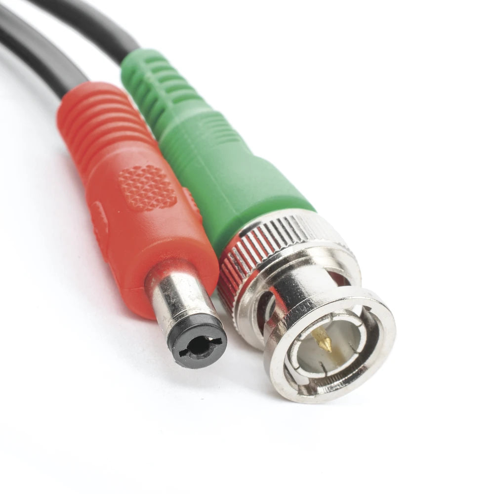 CABLE COAXIAL ( BNC RG59 ) + ALIMENTACIÓN / SIAMÉS / 20 METROS / 100 % COBRE / PARA CÁMARAS 4K / USO INTERIOR Y EXTERIOR-Cableado-EPCOM POWERLINE-Bsai Seguridad & Controles