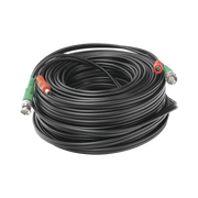 CABLE COAXIAL ( BNC RG59 ) + ALIMENTACIÓN / SIAMÉS / 30 METROS / 100 % COBRE / PARA CÁMARAS 4K / USO INTERIOR Y EXTERIOR-Cableado-EPCOM POWERLINE-Bsai Seguridad & Controles