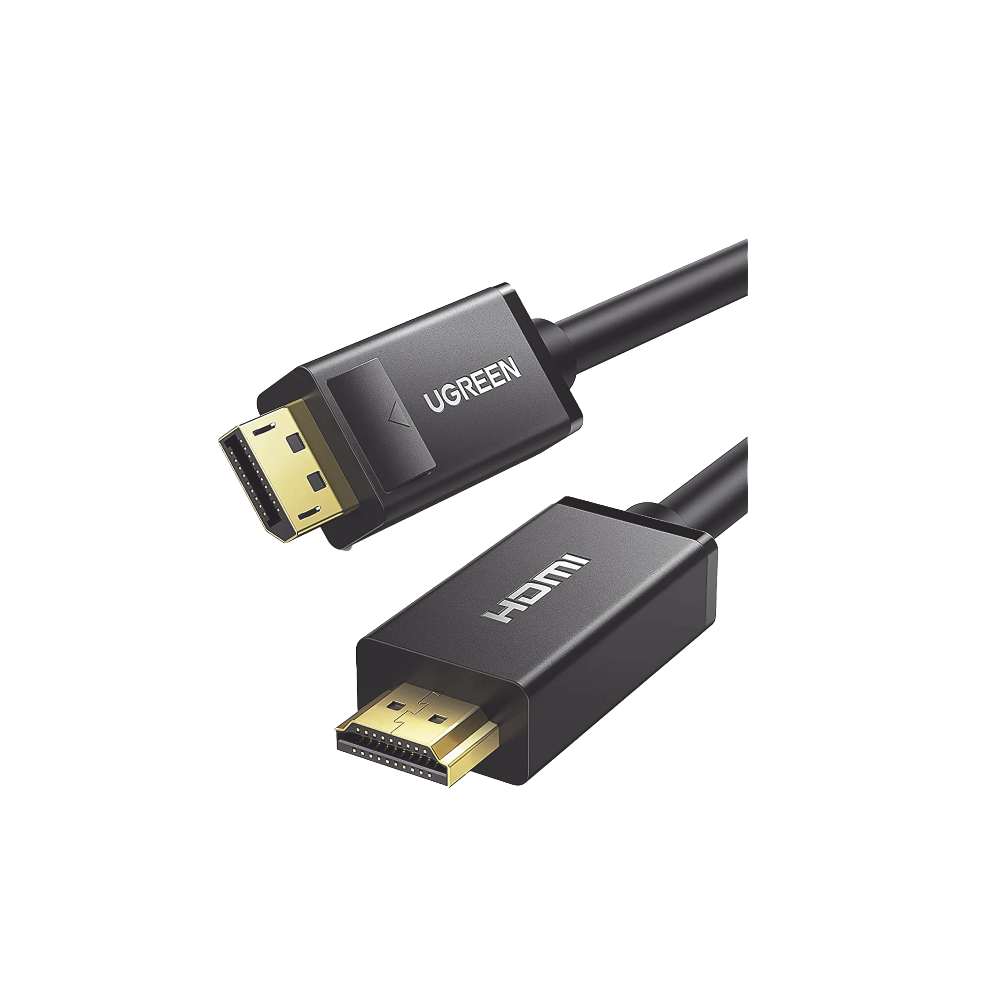 CABLE DP MACHO A HDMI MACHO | LONGITUD 5M | SOPORTA 4K@30HZ | SOPORTA 3D | COBRE ESTAÑADO 28AWG | BLINDAJE INTERNO MÚLTIPLE | TRANSMISIÓN UNIDIRECCIONAL | BOTÓN DE LIBERACIÓN | CHIP DE ÚLTIMA GENERACIÓN.-Pantallas/Monitores-UGREEN-Bsai Seguridad & Controles