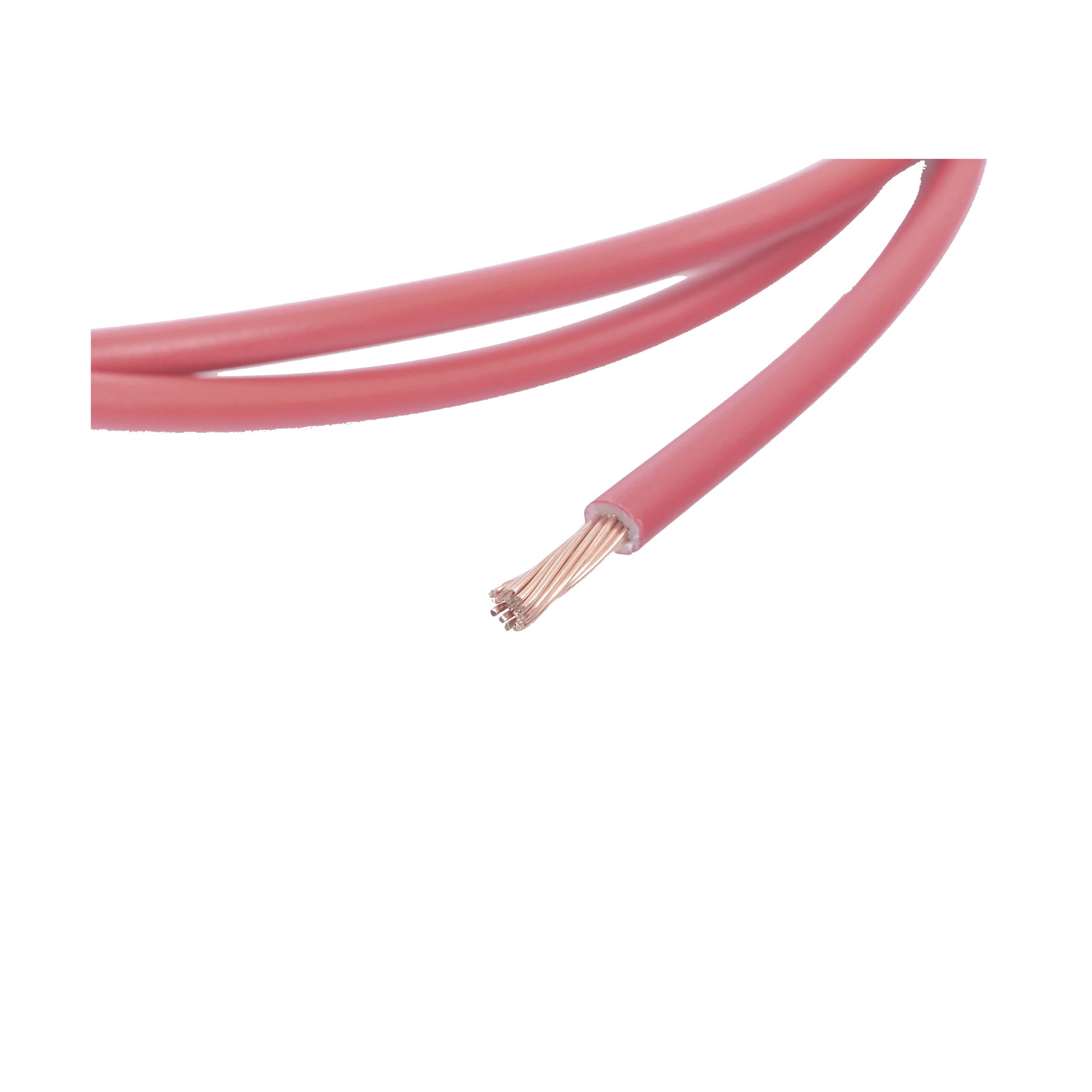 CABLE ELÉCTRICO DE COBRE RECUBIERTO THW-LS CALIBRE 12 AWG 19 HILOS COLOR ROJO (VENTA POR METRO)-Cableado-INDIANA-Bsai Seguridad & Controles