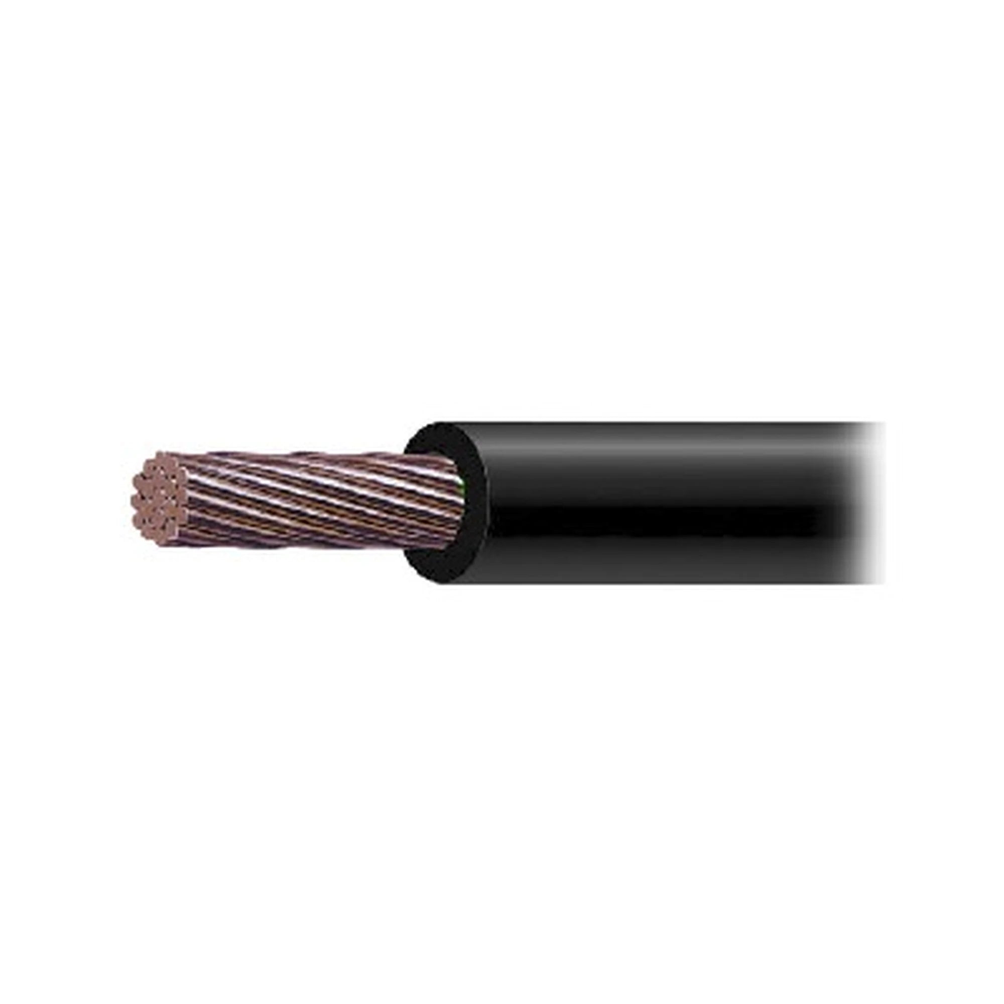 CABLE ELÉCTRICO DE COBRE RECUBIERTO THW-LS CALIBRE 3/0 AWG 19 HILOS COLOR NEGRO (100 METROS).-Calidad de la Energía-INDIANA-Bsai Seguridad & Controles