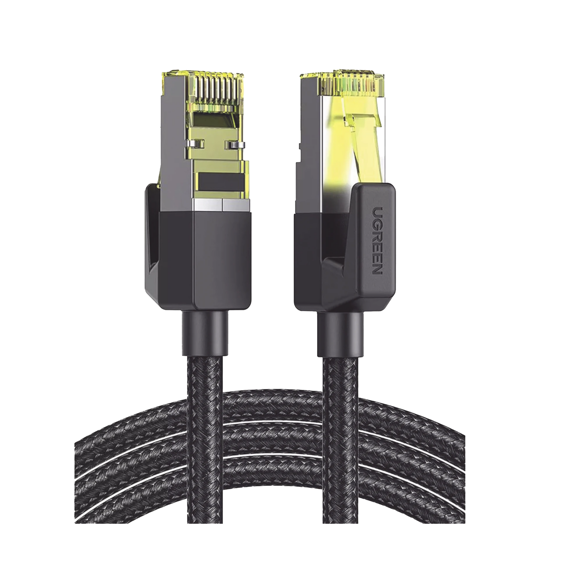 CABLE ETHERNET CAT7 CLASS?F/FTP REDONDO CON MALLA DE NYLON 1 METRO-Cableado de Cobre-UGREEN-Bsai Seguridad & Controles