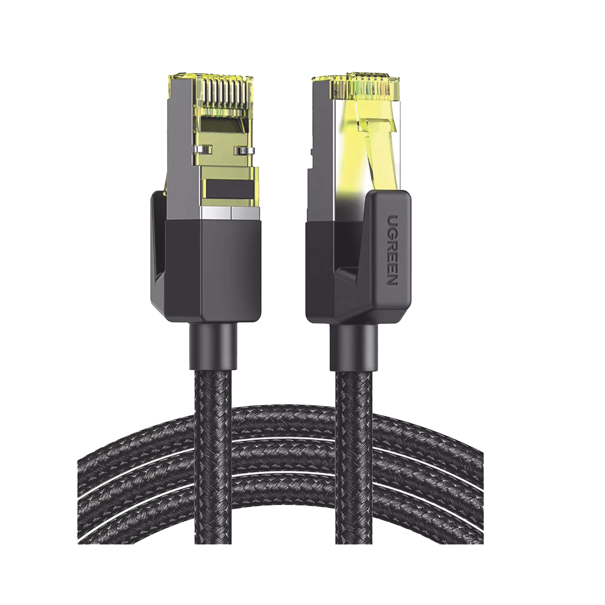 CABLE ETHERNET CAT7 CLASS?F/FTP REDONDO CON MALLA DE NYLON 1 METRO-Cableado de Cobre-UGREEN-Bsai Seguridad & Controles