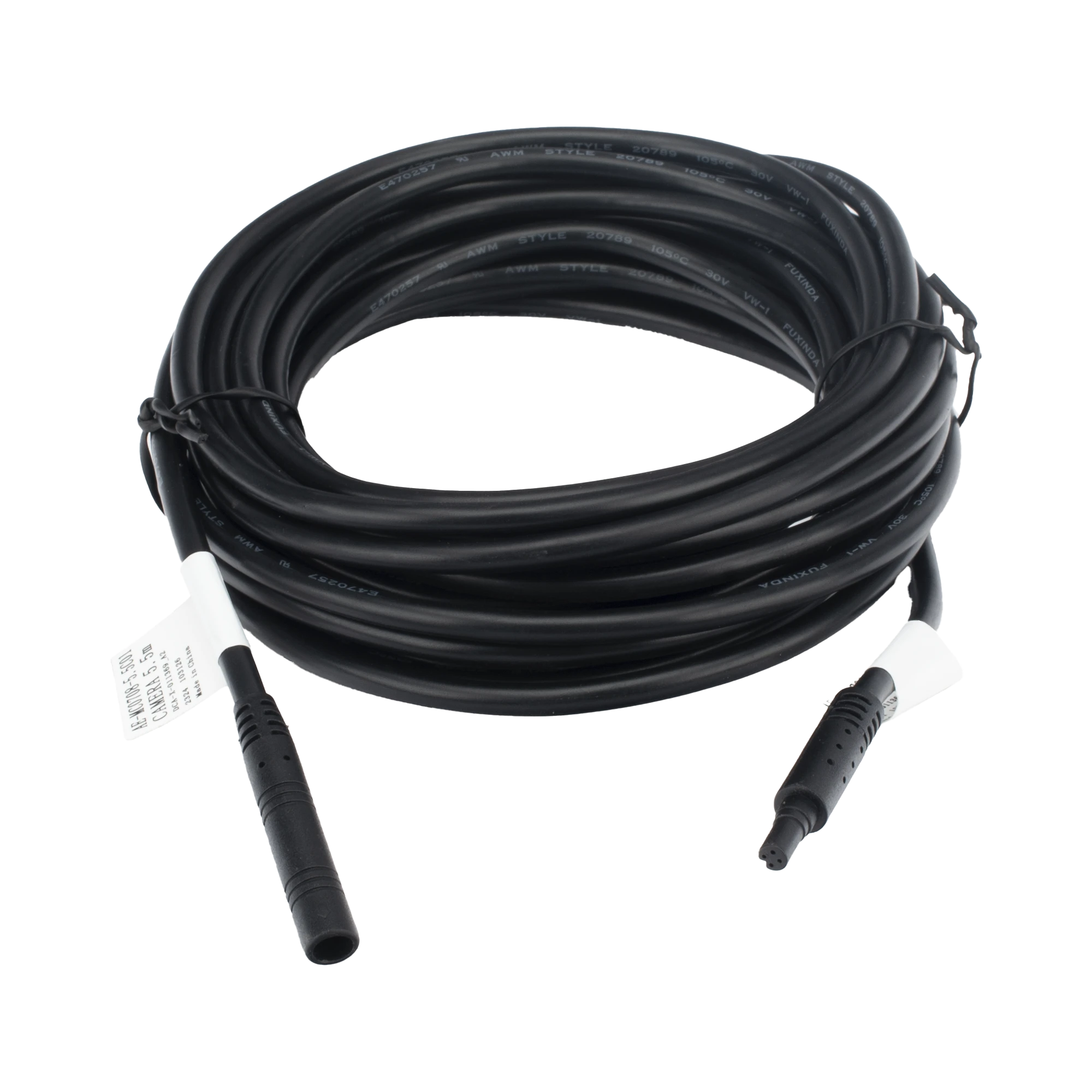 CABLE EXTENSOR DE VÍDEO Y AUDIO DE 6 METROS / CONECTOR TIPO AVIACIÓN / COMPATIBLE CON DASHCAM AE-DI2032G40(B)-Videograbadoras Móviles, Dash Cams y Body Cams-HIKVISION-AE-MC0708-5.5C01-Bsai Seguridad & Controles