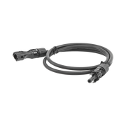 CABLE FOTOVOLTAICO 1 M, NEGRO, CALIBRE 10 AWG CON TERMINALES MC4 EN AMBOS EXTREMOS-Accesorios Energía Solar y Eólica-EPCOM POWERLINE-Bsai Seguridad & Controles