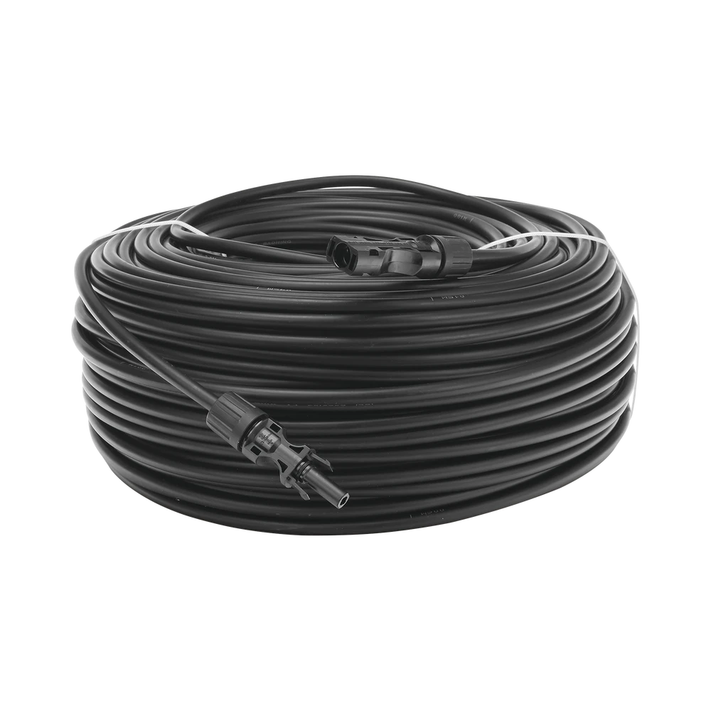 CABLE FOTOVOLTAICO 100 M, NEGRO, CALIBRE 10 AWG CON TERMINALES MC4 EN AMBOS EXTREMOS-Accesorios Energía Solar y Eólica-EPCOM POWERLINE-Bsai Seguridad & Controles