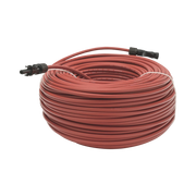 CABLE FOTOVOLTAICO 100 M, ROJO, CALIBRE 10 AWG CON TERMINALES MC4 EN AMBOS EXTREMOS-Accesorios Energía Solar y Eólica-EPCOM POWERLINE-Bsai Seguridad & Controles