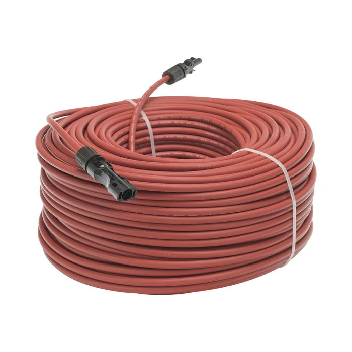 CABLE FOTOVOLTAICO 100 M, ROJO, CALIBRE 10 AWG CON TERMINALES MC4 EN AMBOS EXTREMOS-Accesorios Energía Solar y Eólica-EPCOM POWERLINE-Bsai Seguridad & Controles
