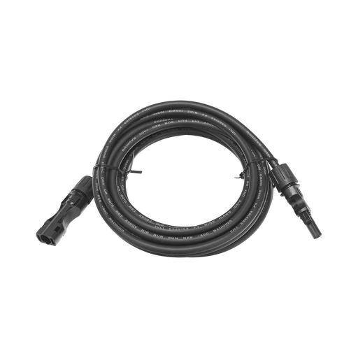 CABLE FOTOVOLTAICO 2.5 M, NEGRO, CALIBRE 10 AWG CON TERMINALES MC4 EN AMBOS EXTREMOS-Accesorios Energía Solar y Eólica-EPCOM POWERLINE-Bsai Seguridad & Controles