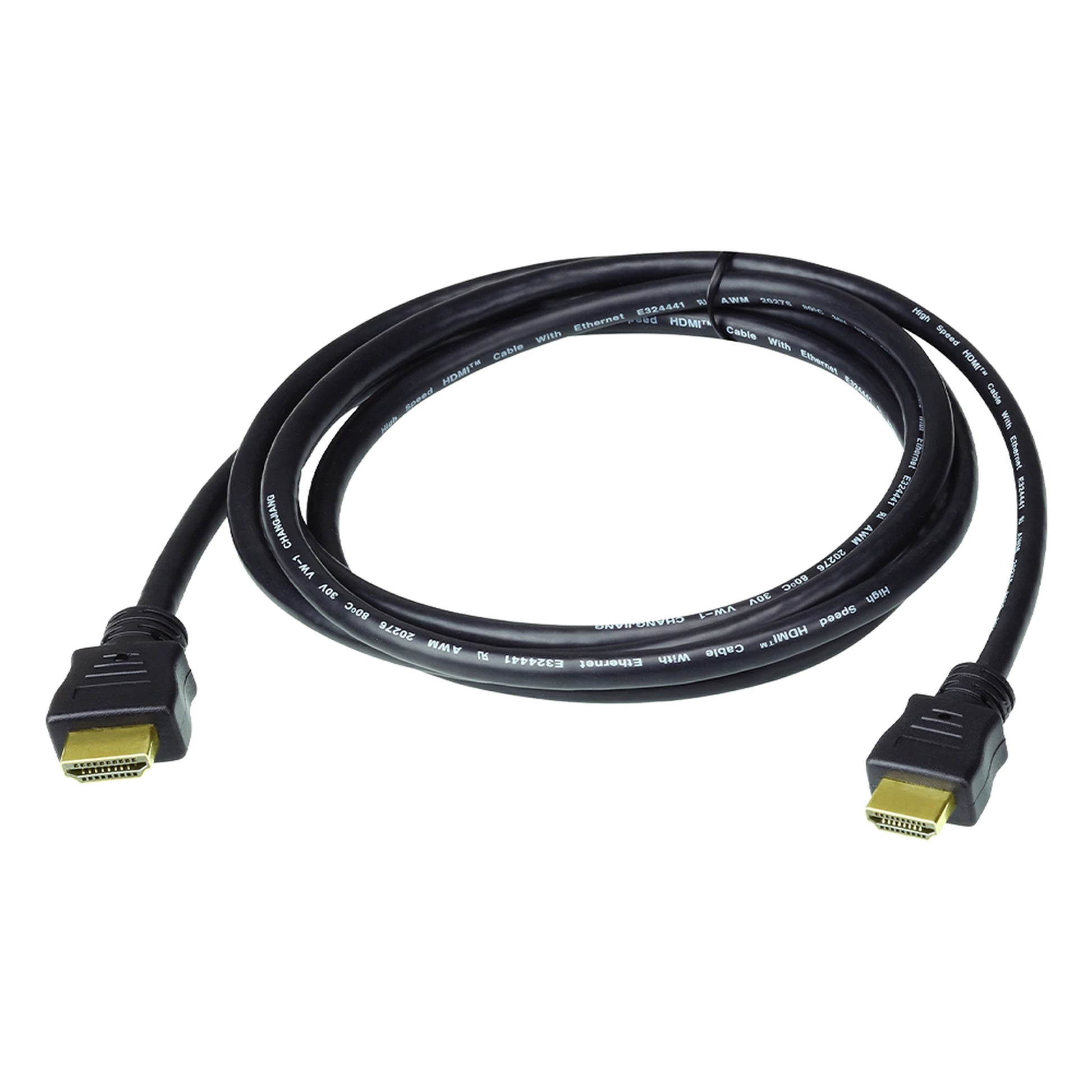CABLE HDMI TRUE 4K DE ALTA VELOCIDAD CON ETHERNET DE 2 M-ProAV-ATEN-Bsai Seguridad & Controles