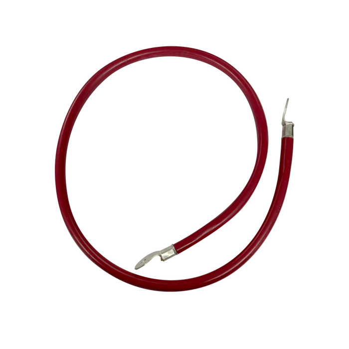 CABLE PARA BATERÍAS 1 M, ROJO, CALIBRE 2 AWG CON TERMINALES DE OJO EN AMBOS EXTREMOS-Energía Solar y Eólica-EPCOM POWER LINE-Bsai Seguridad & Controles