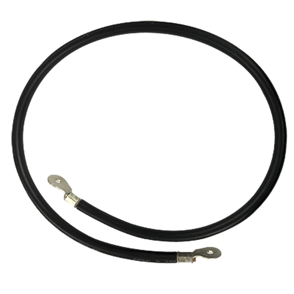CABLE PARA BATERÍAS, 1 M, NEGRO, CALIBRE 2 AWG CON TERMINALES DE OJO EN AMBOS EXTREMOS-Energía Solar y Eólica-EPCOM POWERLINE-Bsai Seguridad & Controles