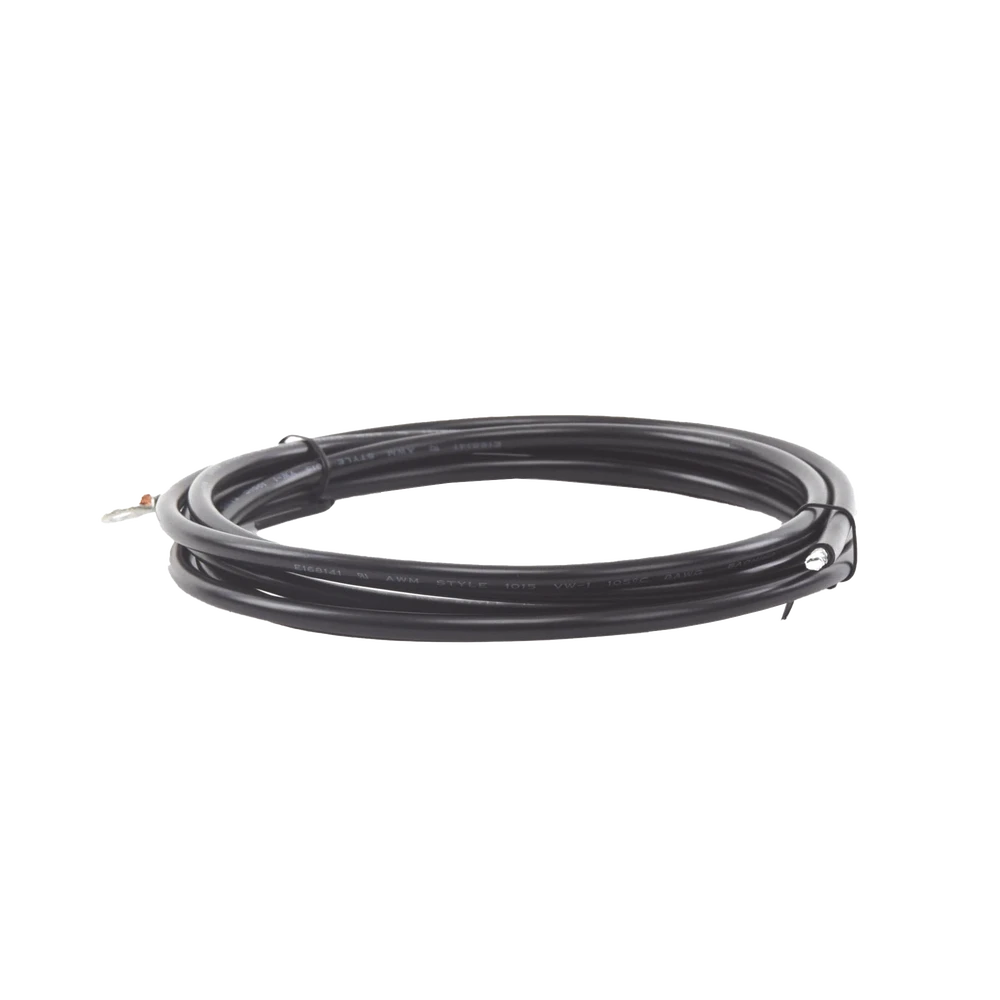CABLE PARA CONTROLADOR, 3.0 M, NEGRO, CALIBRE 8 AWG CON TERMINAL DE OJO EN UN EXTREMO-Energía Solar y Eólica-EPCOM POWERLINE-Bsai Seguridad & Controles