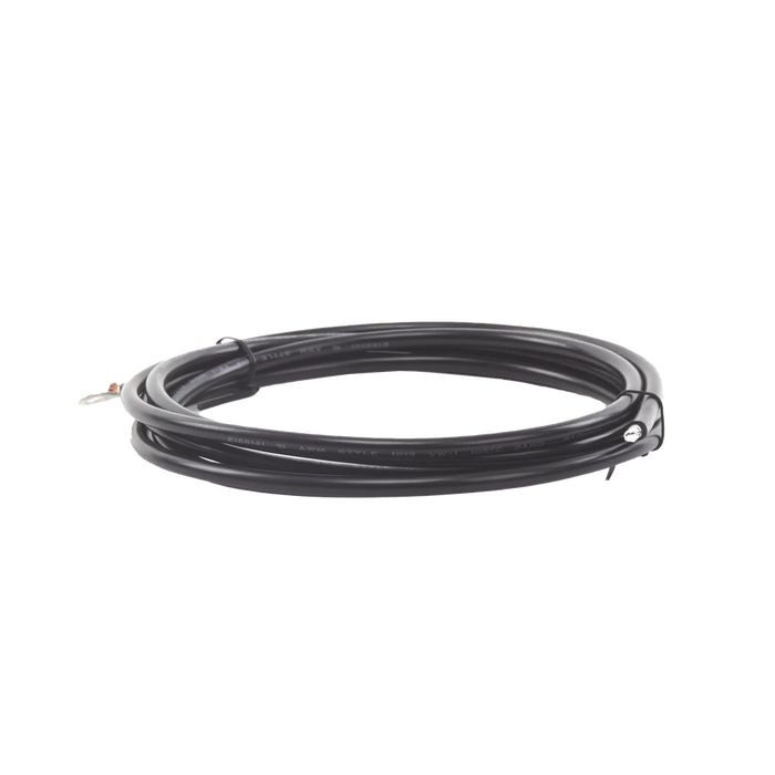 CABLE PARA CONTROLADOR, 3.0 M, NEGRO, CALIBRE 8 AWG CON TERMINAL DE OJO EN UN EXTREMO-Energía Solar y Eólica-EPCOM POWER LINE-Bsai Seguridad & Controles
